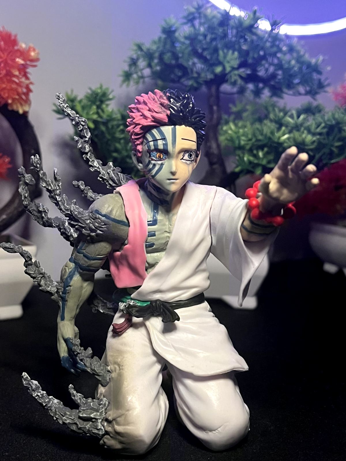 🔥 Akaza/Hakuji Demon Slayer Collectible Figure (13cm)