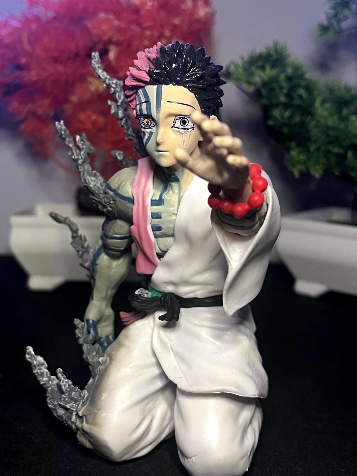 🔥 Akaza/Hakuji Demon Slayer Collectible Figure (13cm)